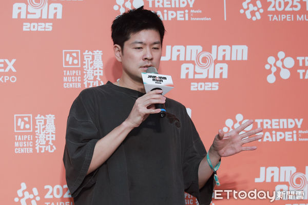 ▲▼「IU前男友」張基河音樂節聯訪。(圖/記者周宸亘攝)