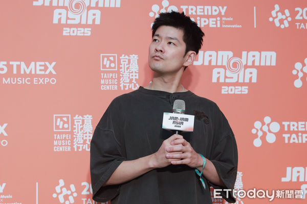 ▲▼「IU前男友」張基河音樂節聯訪。(圖/記者周宸亘攝)