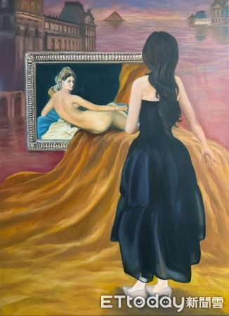 ▲台南大學碩士生鄭素美,將於台南知事官邸舉辦畢業個展「轉身」。(圖/記者林東良翻攝,下同)