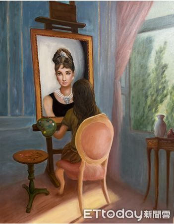 ▲台南大學碩士生鄭素美,將於台南知事官邸舉辦畢業個展「轉身」。(圖/記者林東良翻攝,下同)