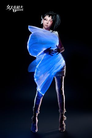 ▲▼ 藍心湄拍攝《女人我最大》9月封面。(圖/TVBS提供)