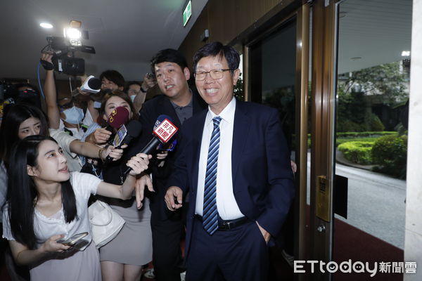 ▲▼甫上任的經濟部長龔明鑫馬不停蹄地與產業見交流,在交接過後便與產業公協會進行交流會議。圖為電電公會理事長劉揚偉。(圖/記者湯興漢攝)