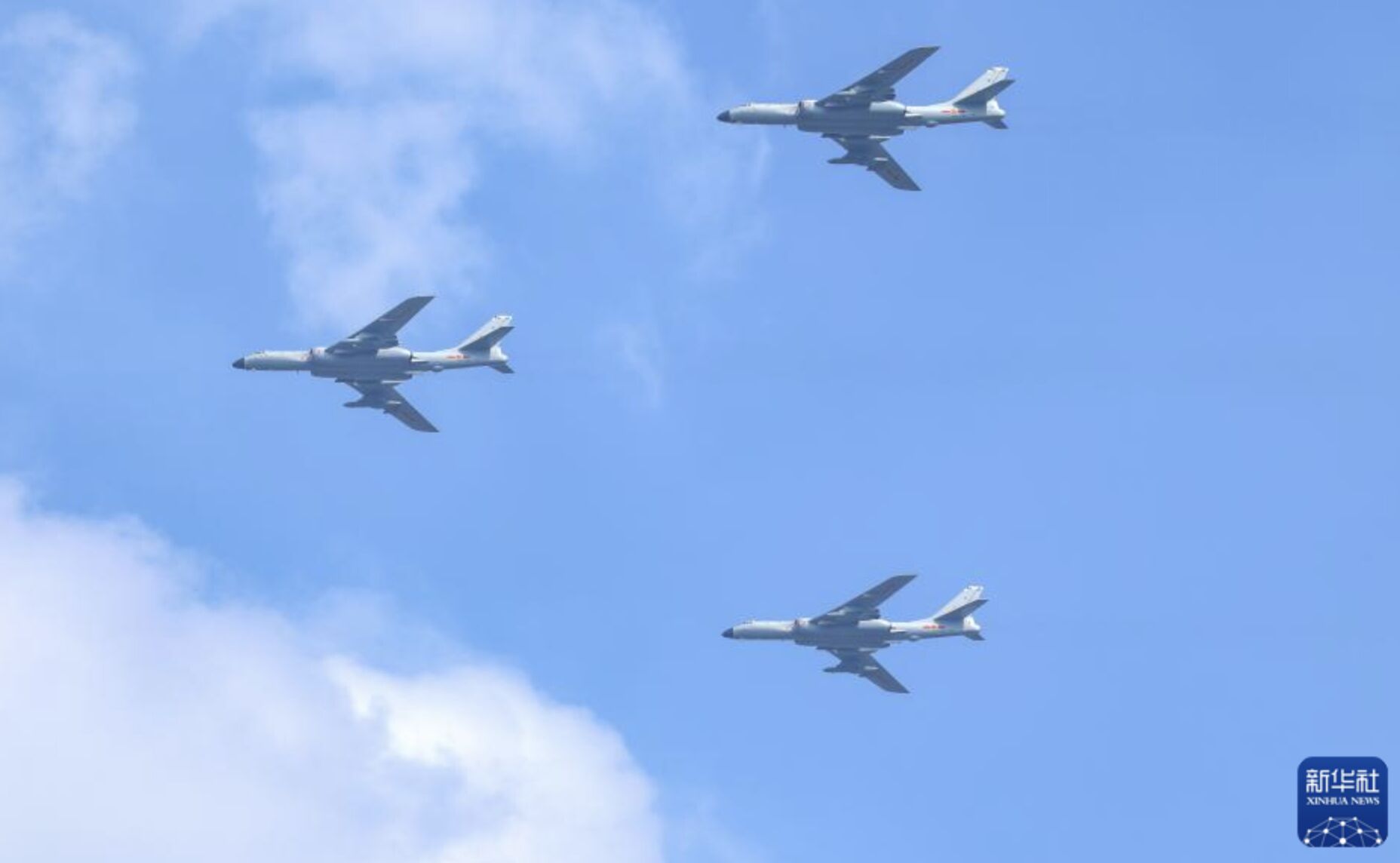 ▲轟炸機梯隊。(圖/翻攝新華網)
