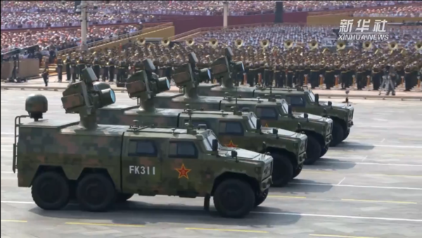 ▲▼九三閱兵,反無人機系統。(圖/翻攝新華社)