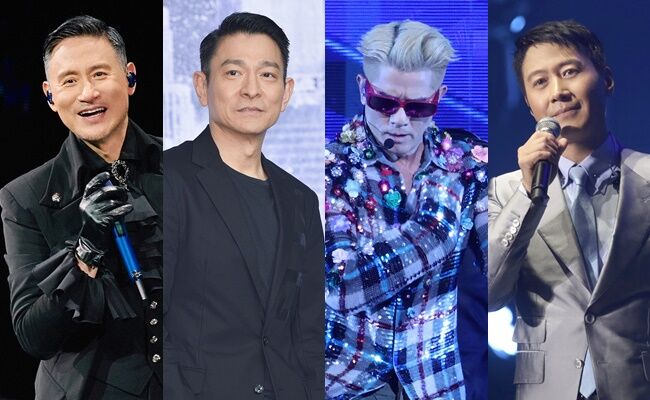 ▲▼張學友、劉德華、郭富城和黎明合稱「香港四大天王」。(圖/環球音樂提供、ETtoday資料照、記者黃克翔攝、開麗娛樂提供)