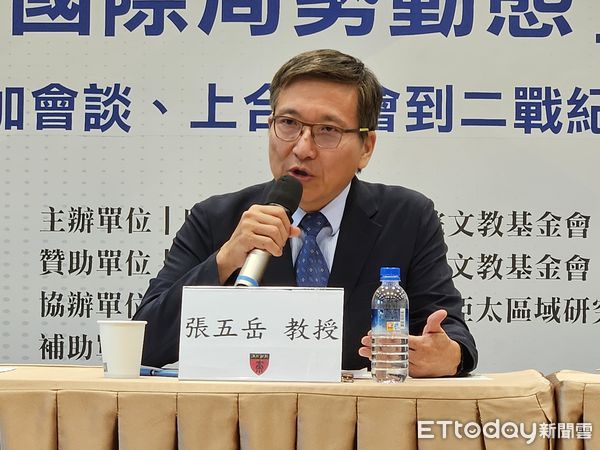 ▲▼淡江大學兩岸關係研究中心主任張五岳。(圖/記者陳冠宇攝)
