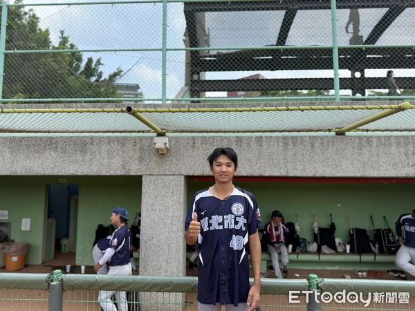 ▲桃園盃冠軍賽,臺北市大先發右投莊承翰。(圖/記者胡冠辰攝)
