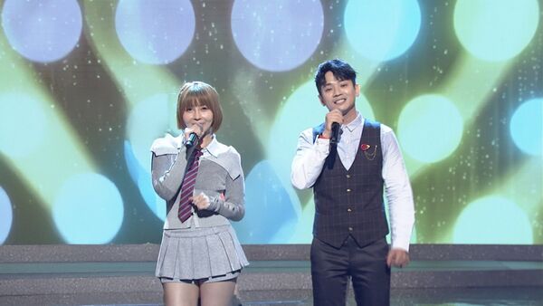 ▲▼杜忻恬(左)、李子森是粉絲公認CP組合 。(圖/中視提供)