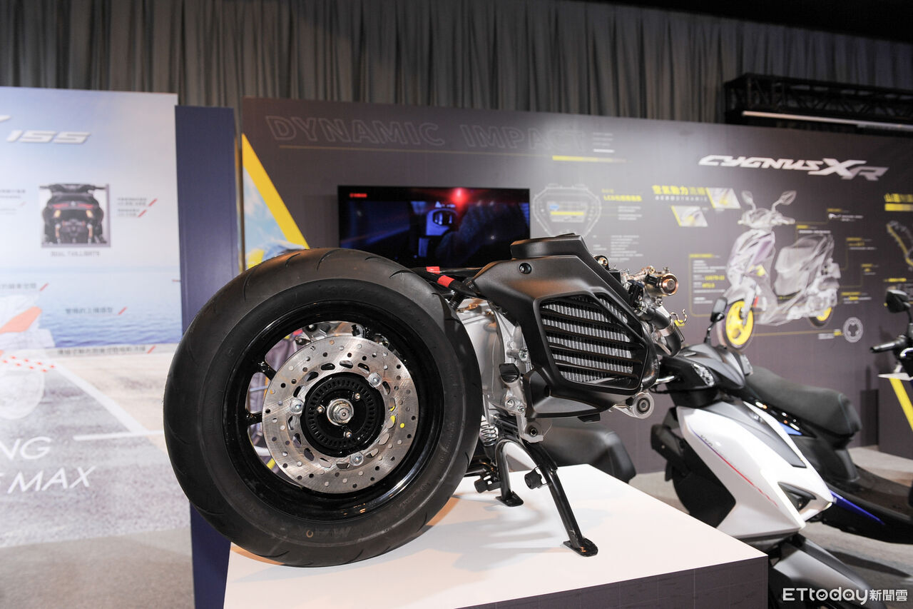 ▲台灣山葉勁戰發表 。(圖/記者林鼎智攝)