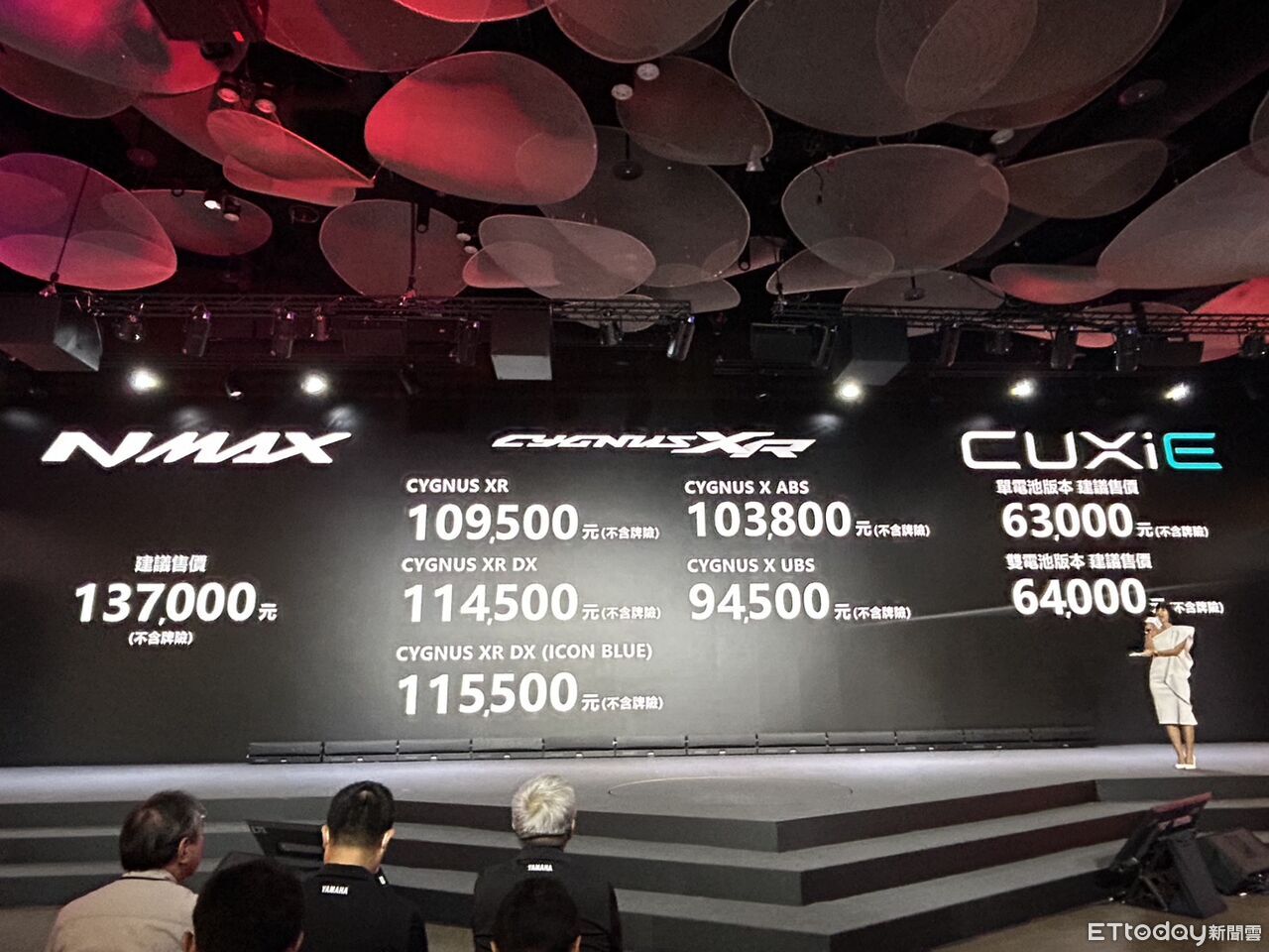 ▲台灣山葉勁戰發表。(圖/記者林鼎智攝)