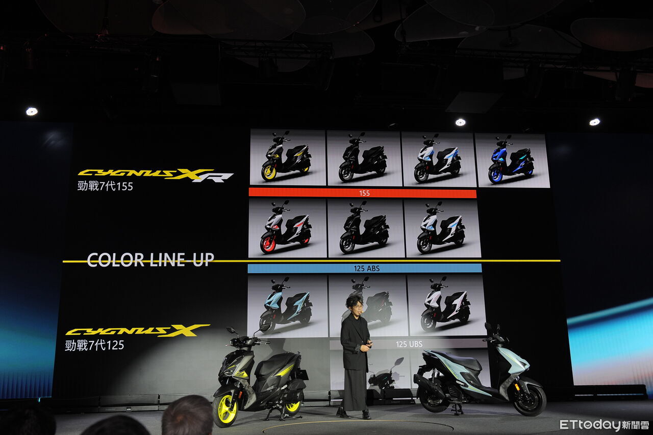 ▲台灣山葉7代勁戰發表。(圖/記者林鼎智攝)