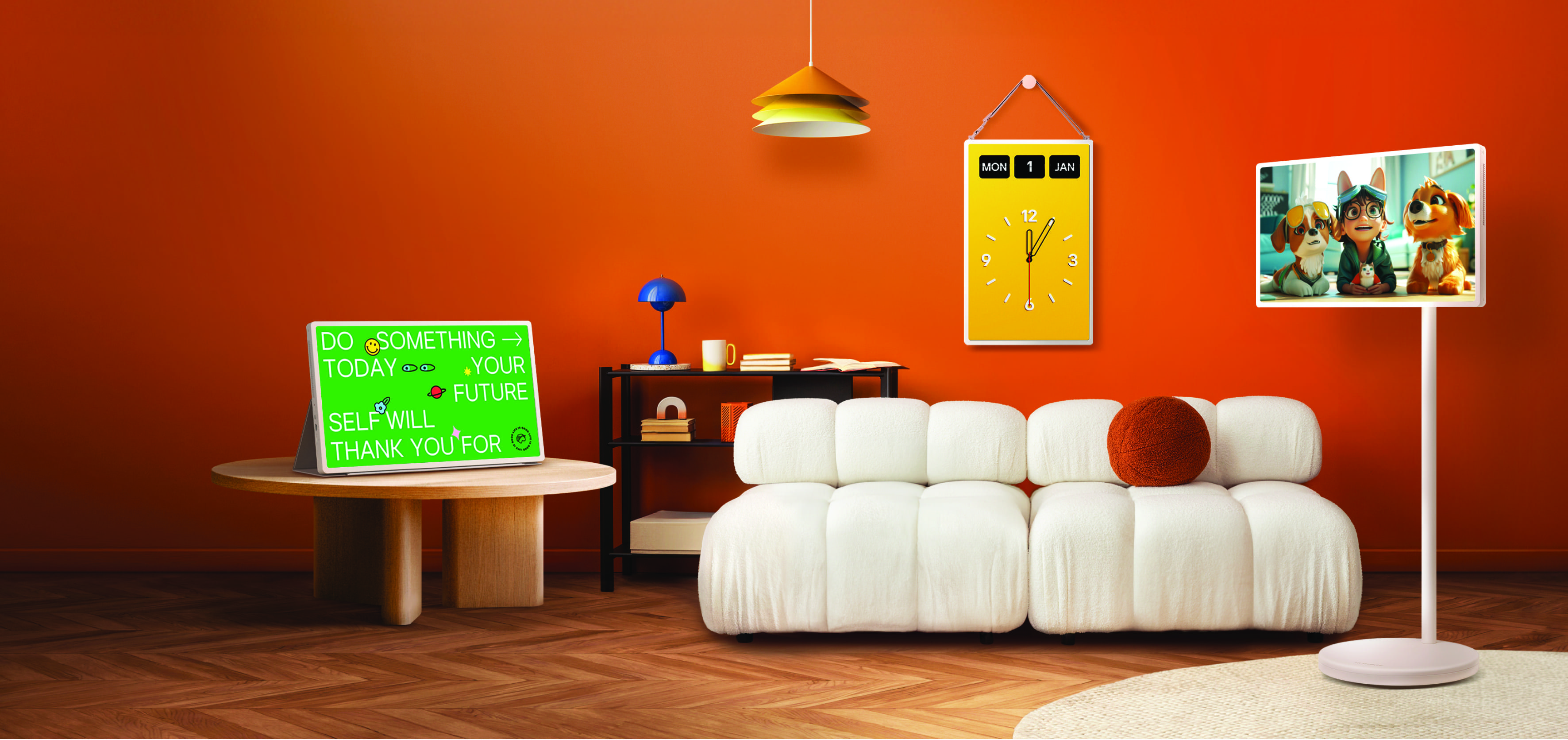 ▲LG 第二代StanbyME 2 閨蜜機。(圖/品牌提供)