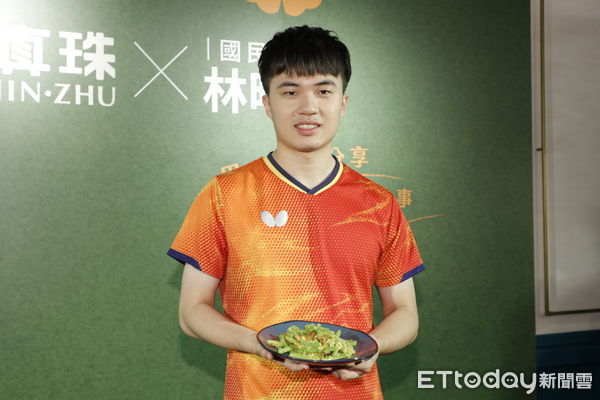 ▲▼饗賓集團旗下台菜品牌「真珠 台灣佳味」與桌球好手林昀儒合作記者會。(圖/記者湯興漢攝)