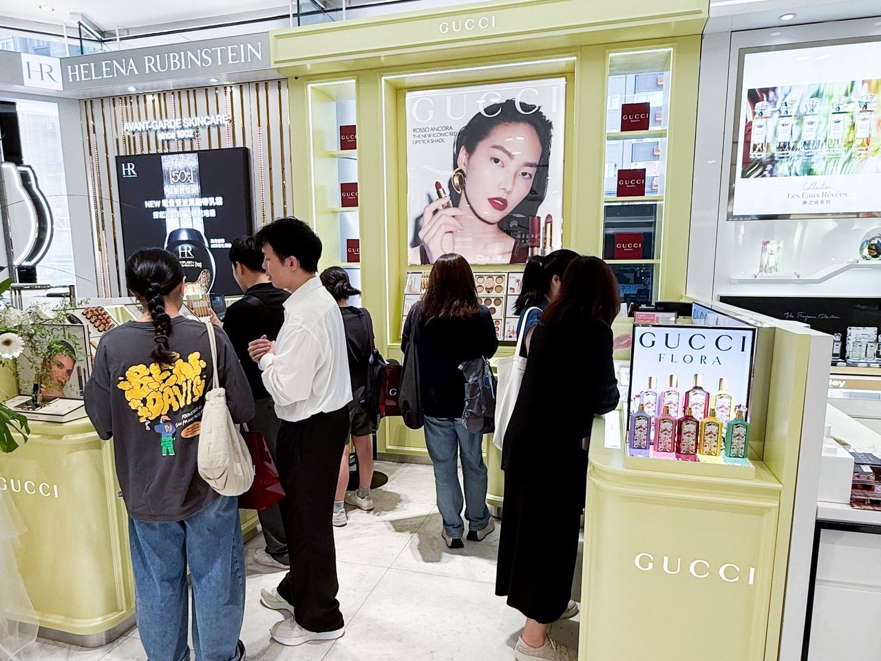 GUCCI beauty,TOM FORD,rom&nd,美妝,櫃位,彩妝。(圖/品牌提供、記者李薇攝)