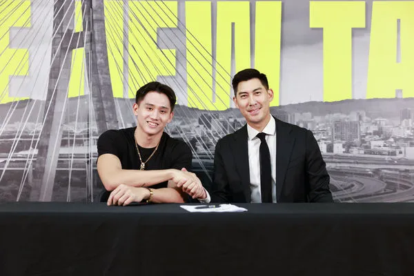 ▲小飛人林彥廷正式簽約國王,喊話想對決高中隊友高錦瑋。(圖/國王提供)