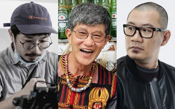 ▲「世界民族電影節」左起金馬獎得主溫景輝 、「禁忌片」祖師爺虞戡平、金馬獎得主張吉安跨世代導演齊交流影迷。(圖/世界民族電影節提供)