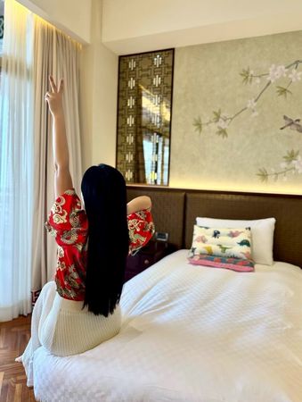 ▲高敏敏鬼月住飯店遇到靈異事件。(圖/翻攝自高敏敏臉書)