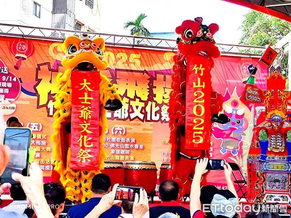 ▲竹山大士爺文化祭將於9月12日登場。(圖/竹山正覺寺提供,下同)