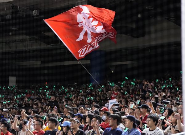 ▲▼林智勝的哥哥林祖懷受邀開球。(圖/味全龍提供)