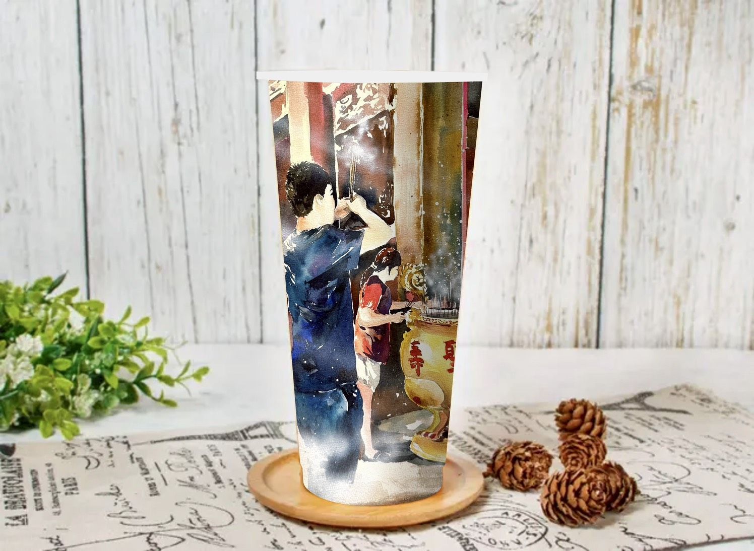 ▲▼廟會杯,藝術,祈安。(圖/統一集團)