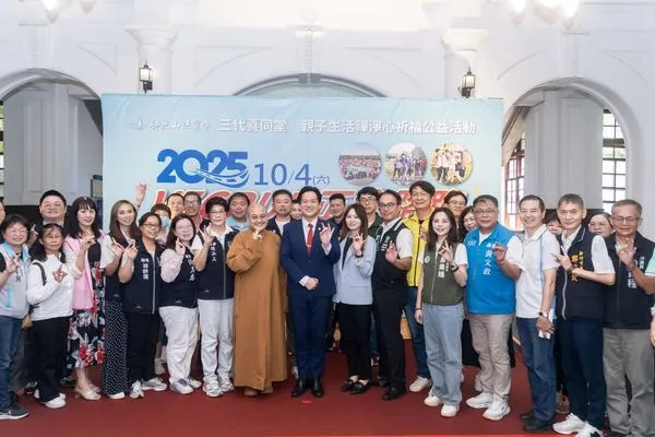 ▲每人完成10公里路跑,即共同捐出千斤公益米,發揮愛心與善念。(圖/新竹市政府提供)