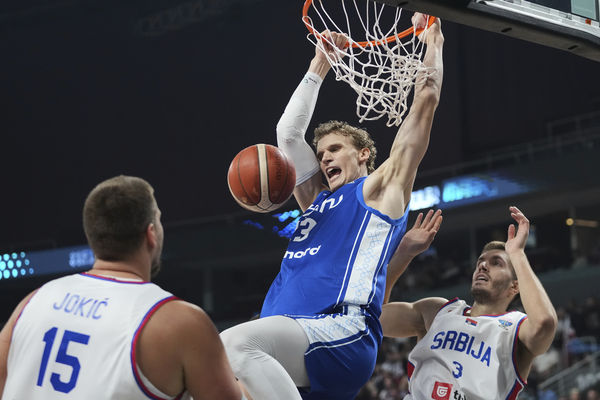 ▲馬卡南火燙表現,幫助芬蘭爆冷打進本屆歐錦賽男籃8強。(圖/達志影像/美聯社)