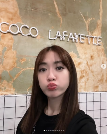 ▲▼楊千霈。(圖/翻攝自Instagram/pinkbabe0309)