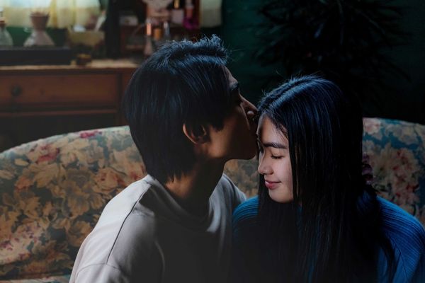 ▲初孟軒與雷嘉汭情同兄妹太熟識,在《詭鄉》首度談戀愛直呼尷尬。(圖/一群獨角鯨娛樂提供)