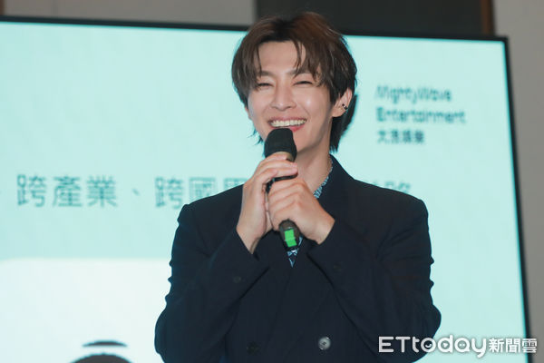 ▲▼炎亞綸 大浪娛樂發布會。(圖/記者周宸亘攝)