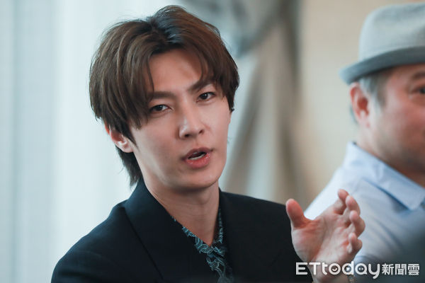 ▲▼炎亞綸 大浪娛樂發布會。(圖/記者周宸亘攝)