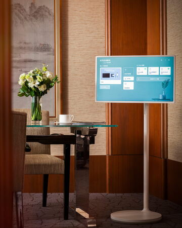 ▲台北遠東香格里拉再度攜手LG電子,推出「LG智慧旅程新升級」永續住房專案。(圖/台北遠東香格里拉提供)