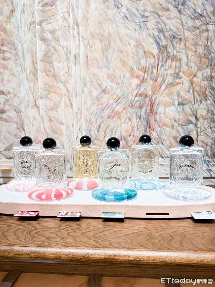 Diptyque,肌膚之鑰,美妝,保養,香氛,香水,淡香精。(圖/記者李薇攝)