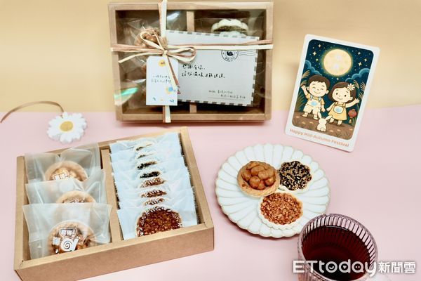 ▲雲嘉南分署精選15款中秋禮盒,結合在地食材與公益理念,邀民眾支持弱勢就業。(記者林東良翻攝,下同)