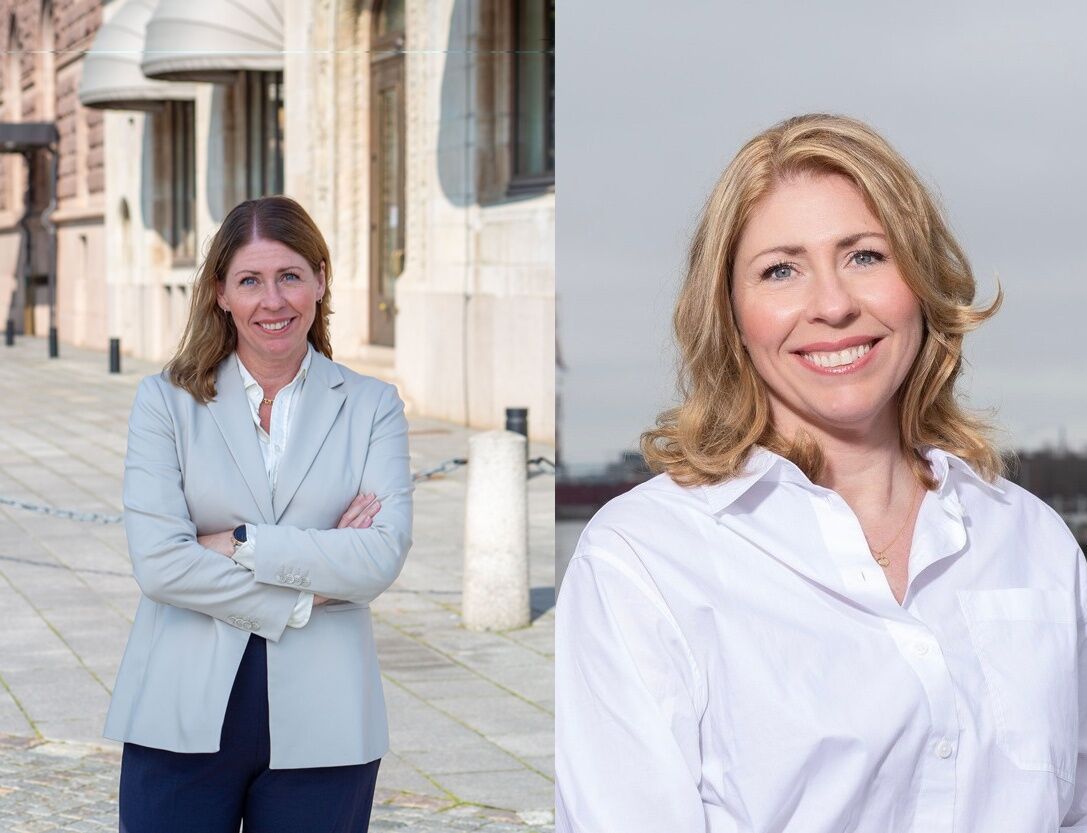 ▲瑞典衛生部長蘭恩(Elisabet Lann)記者會突倒地。(圖/翻攝自X、翻攝自Facebook/Elisabet Lann)