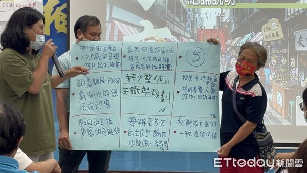 ▲潮州鎮公所舉辦建基老街創生藍圖公民審議課程 。(圖/潮州鎮公所提供)