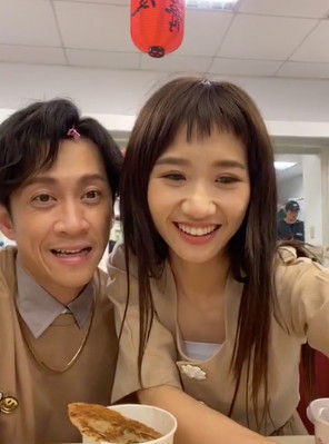 ▲LULU和陳漢典11日驚喜宣布結婚。(圖/翻攝自臉書)