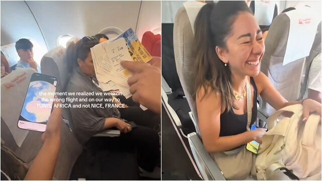▲▼嗨飛法國度假「竟被送到非洲」 網美訂機票1失誤糗翻天。(圖/翻攝TikTok)