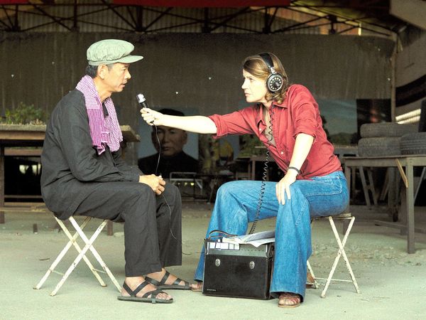 ▲見證紅色高棉歷史,柬埔寨導演潘禮德來台。(圖/海鵬提供)