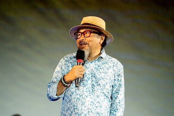 ▲見證紅色高棉歷史,柬埔寨導演潘禮德來台。(圖/盧卡諾影展官方照)