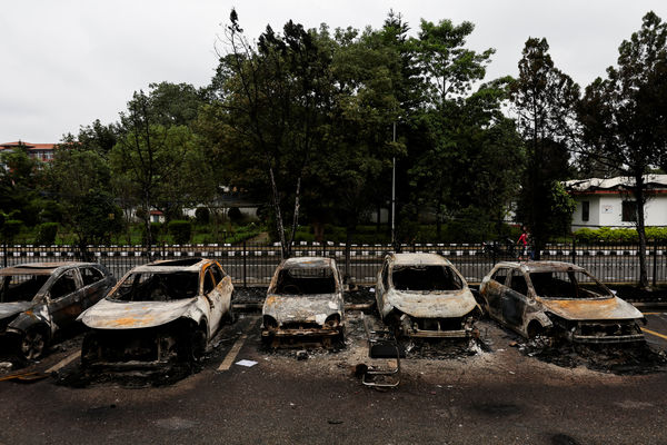 ▲▼尼泊爾暴動。(圖/路透社)