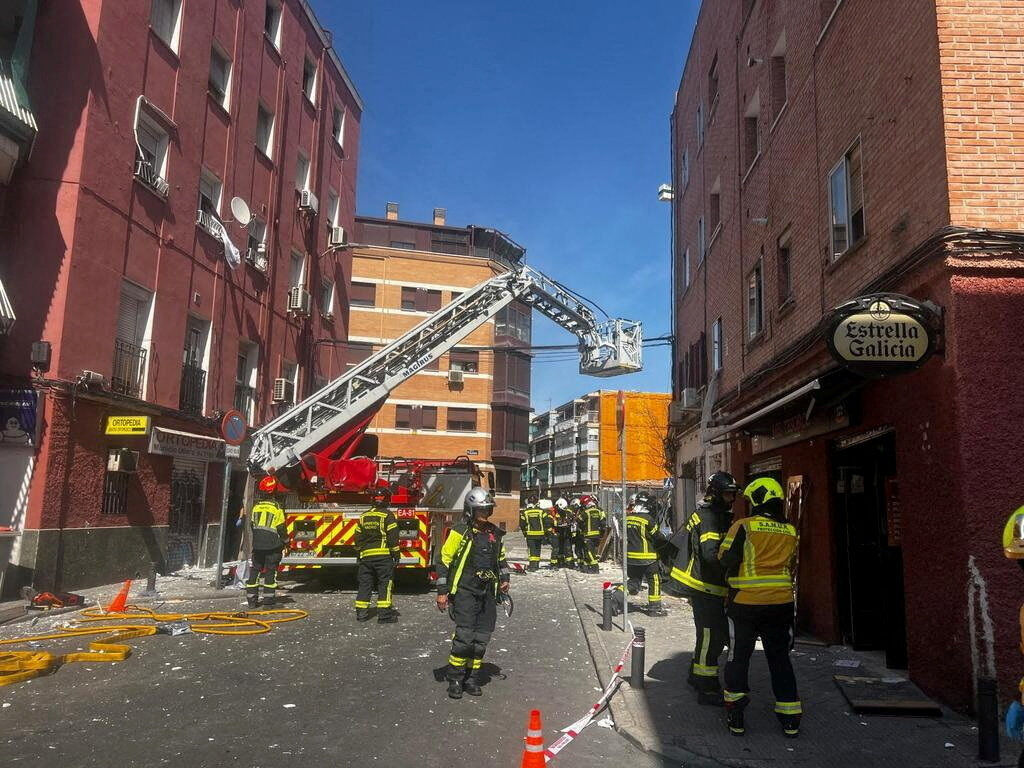 ▲西班牙馬德里酒吧爆炸。(圖/路透)