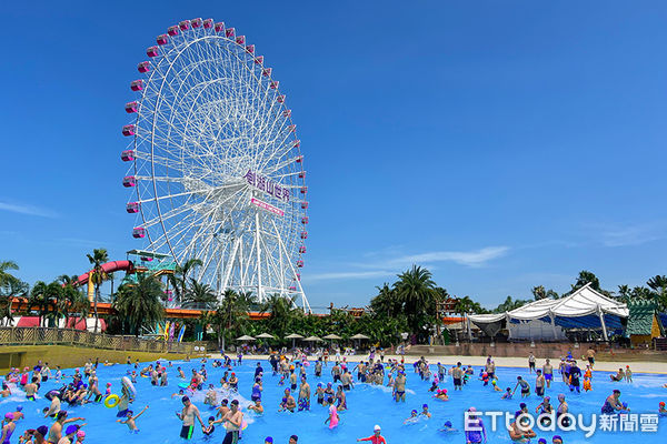 ▲劍湖山世界榮獲「國家企業環保獎」,為觀光遊樂業唯一獲獎者。(圖/記者游瓊華翻攝)