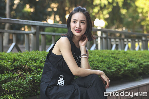 ▲《失明》林依晨專訪。(圖/記者林敬旻攝)