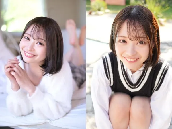 ▲▼21歲堀北桃愛出道拍AV,目前還是女大學生。(圖/翻攝自X)