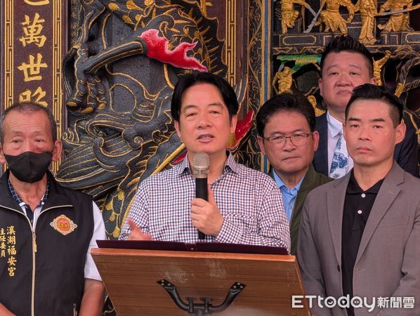 ▲▼總統賴清德14日赴彰化溪湖福安宮參香。(圖/記者陶本和攝)