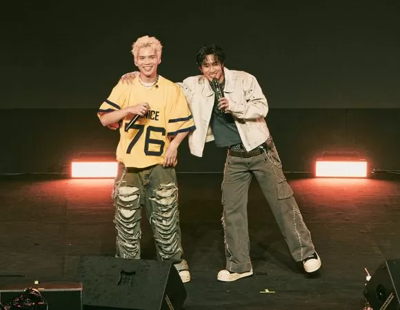 ▲ 婁峻碩開唱一半,派偉俊驚喜現身為他慶生。(圖/伊弗龐金有限公司提供)