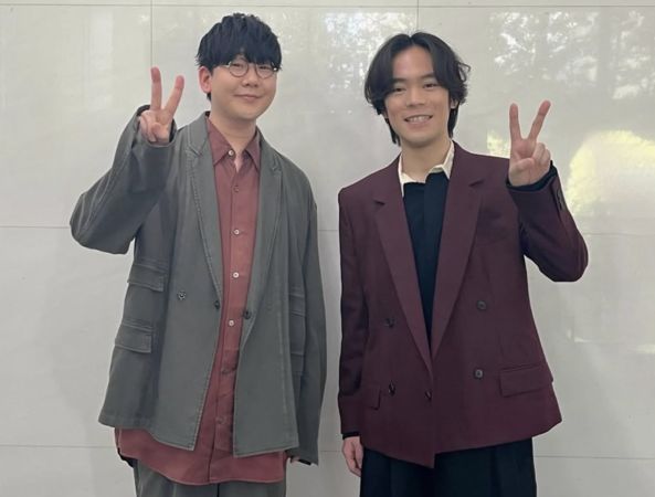 ▲小野賢章私下與「炭治郎」的聲優花江夏樹也很熟。(圖/翻攝自小野賢章IG)