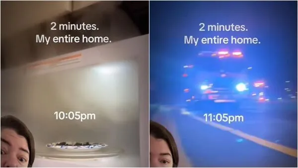 ▲▼「燒焦食物」千萬別亂丟 專家警告暗藏風險:直接燒起來。(圖/翻攝TikTok)