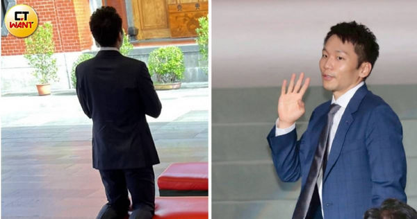 李洋上任運動部部長當天早上,被本刊讀者直擊前往行天宮拜拜祈求順利。(圖/讀者提供、黃耀徵攝)