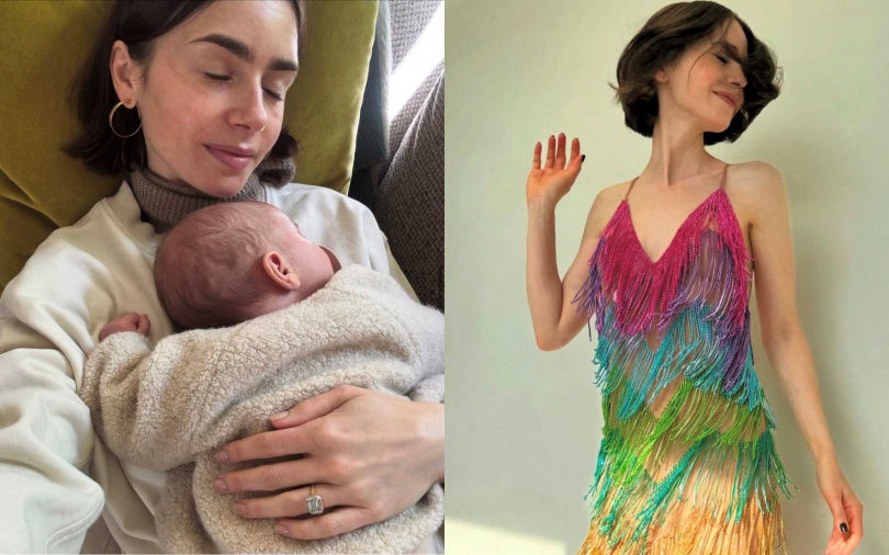 女星紐約看秀「紙片腹肌」嚇壞全網!Lily Collins激瘦近照被酸:真的不好看